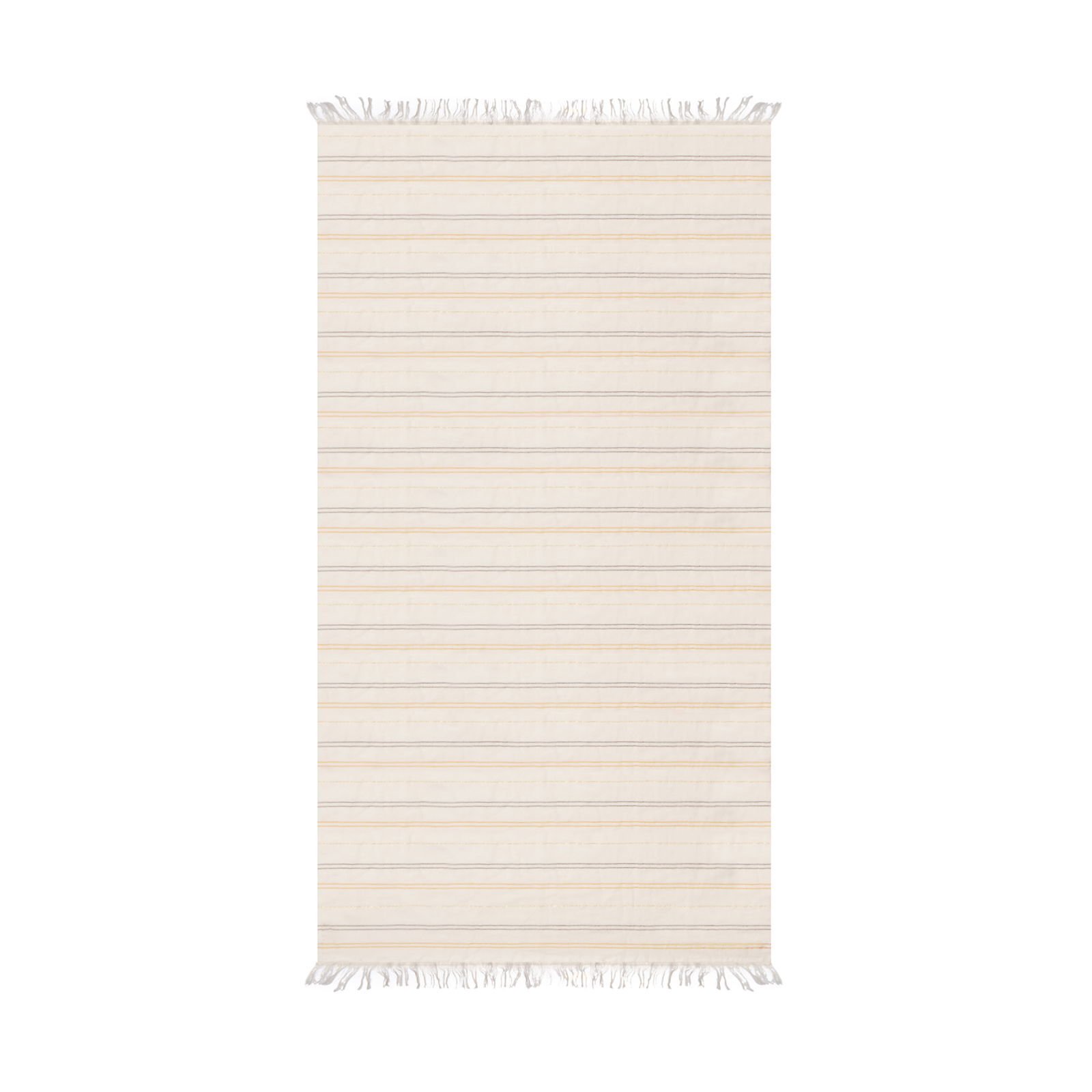 Soft Pilatus Peştamal - Bej / Hardal - 90x160 cm