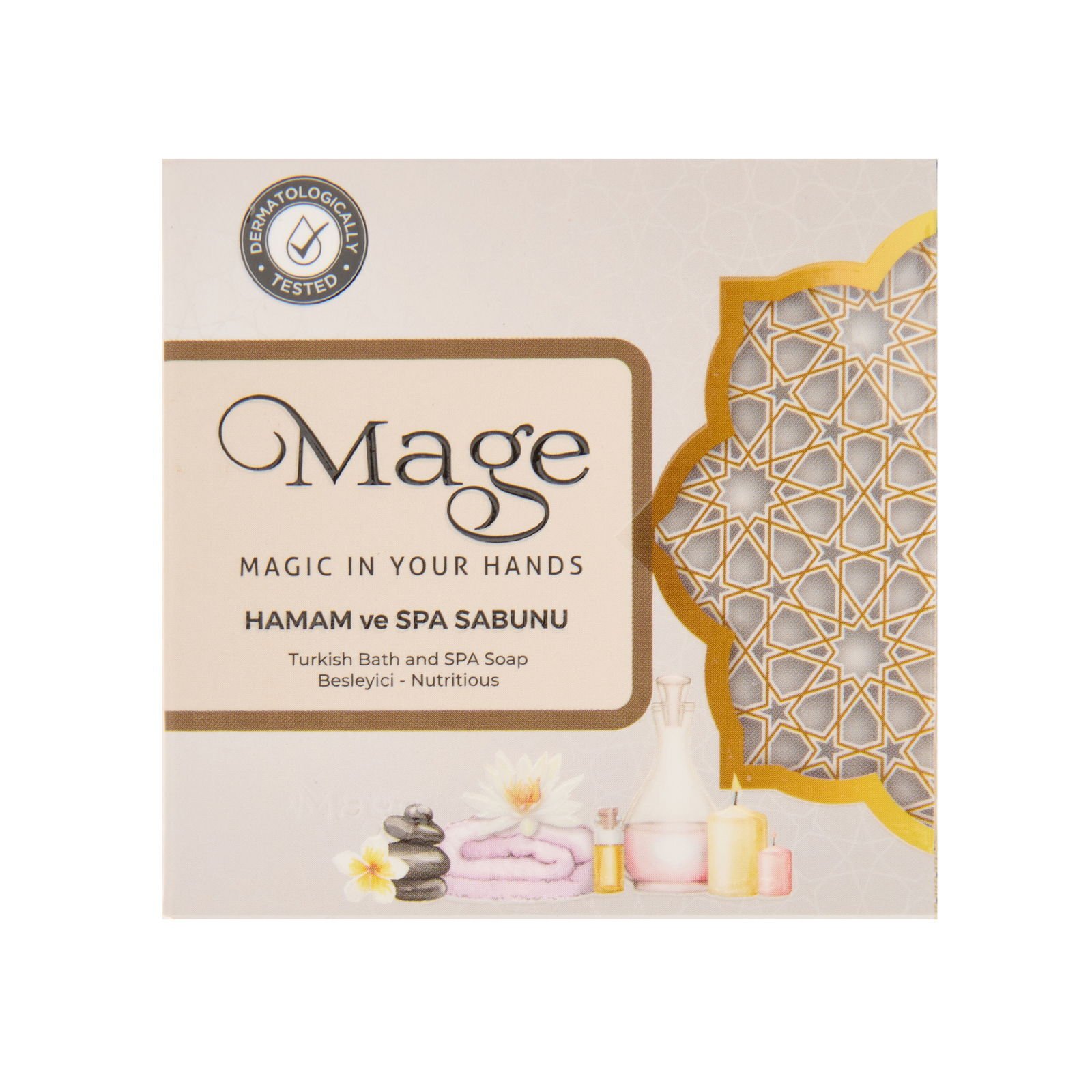 Hamam ve Spa Sabunu - Beyaz - 100 gr