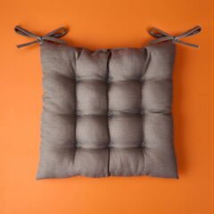 Soft Traum Sandalye Minderi - Gri - 40x40 cm