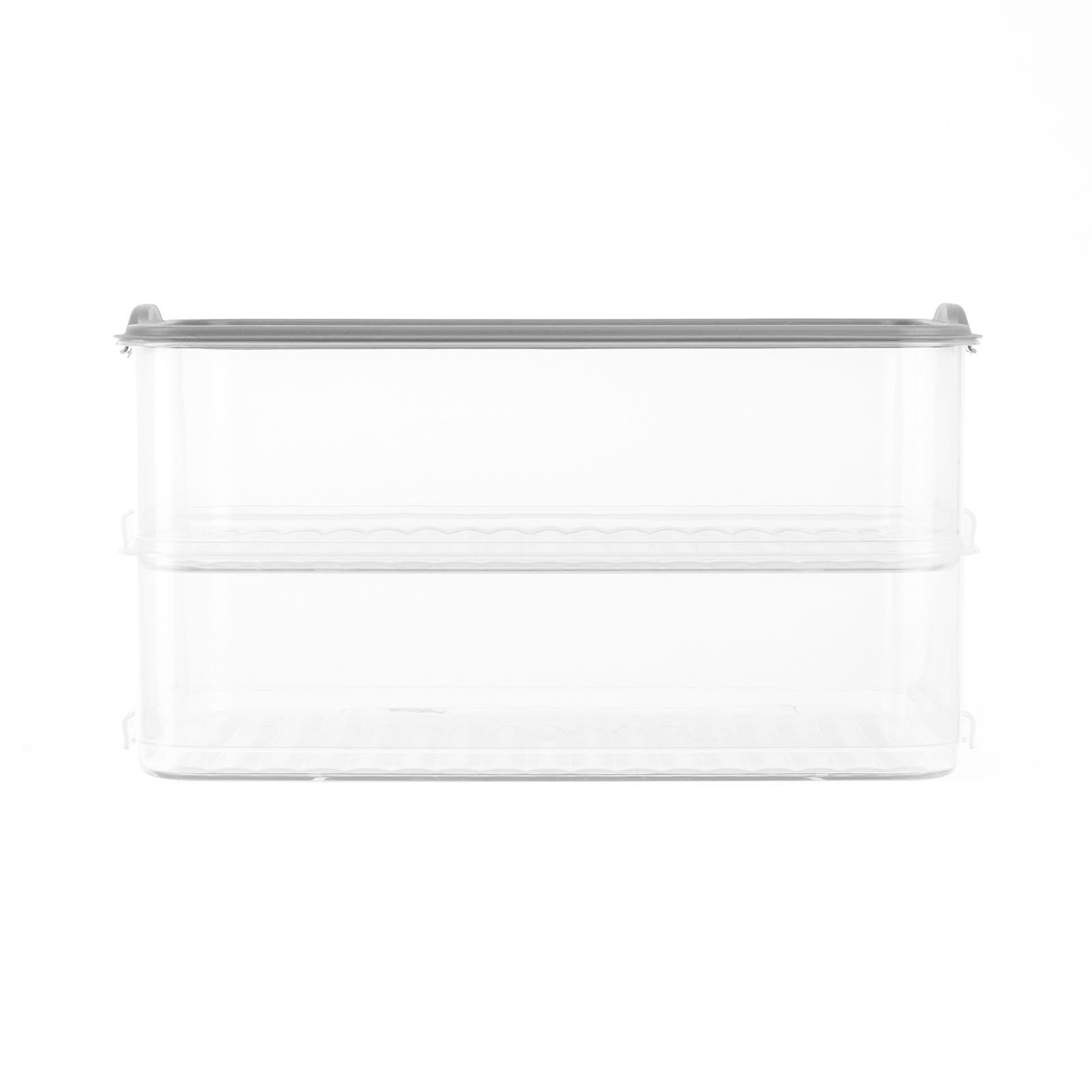 Easy Click 3 Parça Saklama Kabı - Şeffaf - 1,6 lt