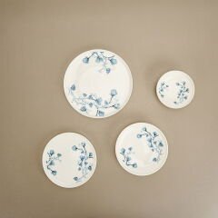 Anemon 24 Parça Porselen Yemek Takımı - Renkli