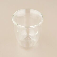 Double Wall 2'li Bardak - Şeffaf - 200 ml