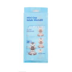 Home 8'li Mini Cep Tipi Islak Mendil - Asorti