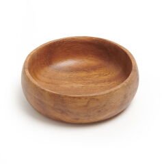 Ahşap Çerezlik - Kahverengi - 9 cm