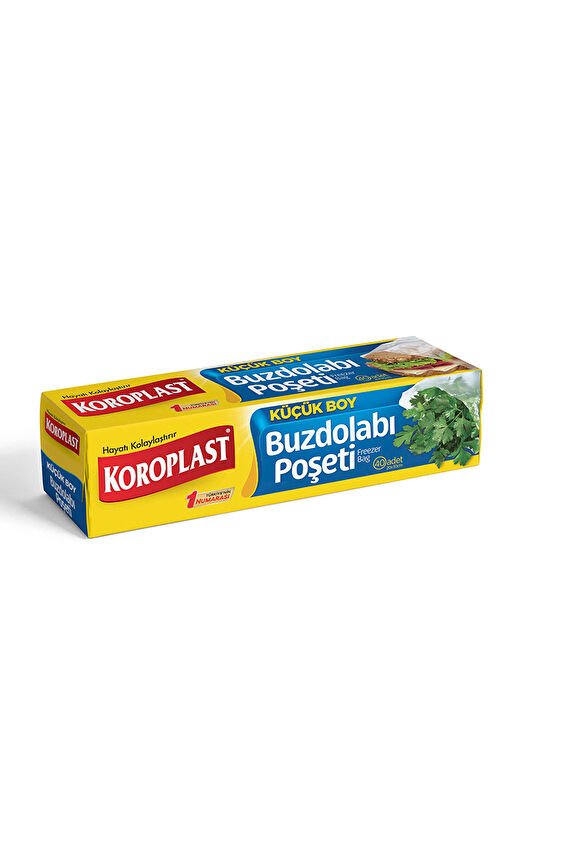 Koroplast Buzdolabı Poşeti Standart 20X30 Küçük Boy 40'lı