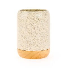 Cartrı Diş Fırçalık - Bej - 11x10 cm