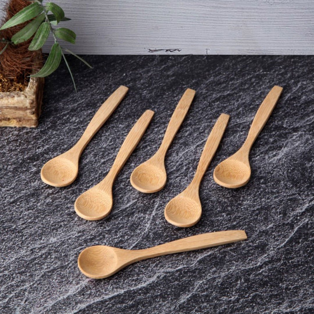 Bambu Baharat Kaşığı 6'lı