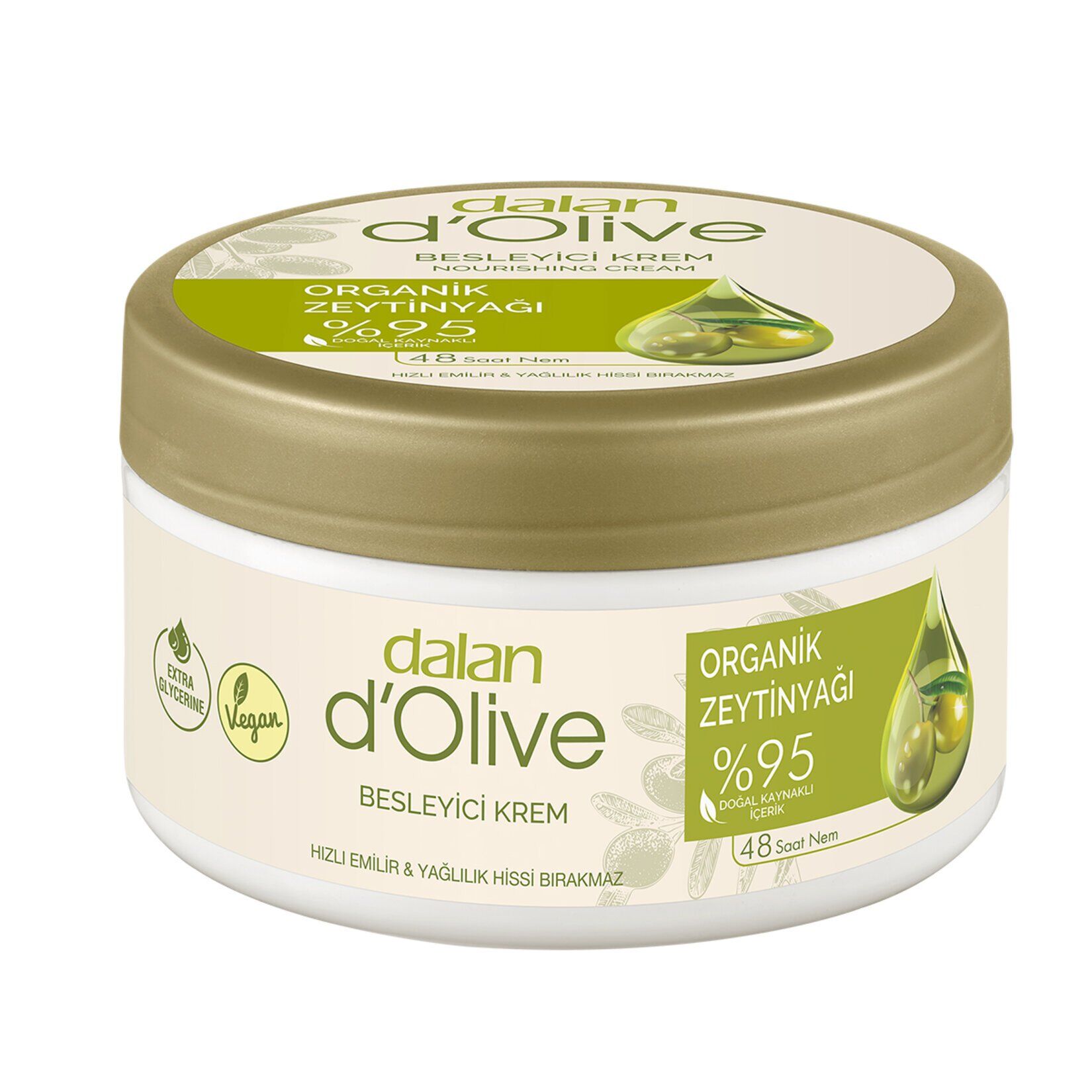 Dalan D'olive Besleyici Kavanoz Krem 250 Ml