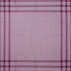 Soft Ekoseli Piknik Örtüsü - Bordo - 165x165 cm