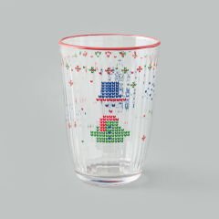 Winter Ornament 4'lü Meşrubat Bardağı Seti - Renkli - 395 ml