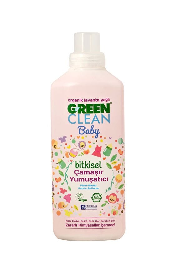 Green Clean Bitkisel Sıvı Bebek Çamaşır Yumuşatıcı 1000 ml