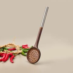 Akasya Kevgir - Kahverengi / Gri - 32 cm