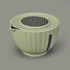 Home Mixer Bowl Set - Yeşil - 2650 ml