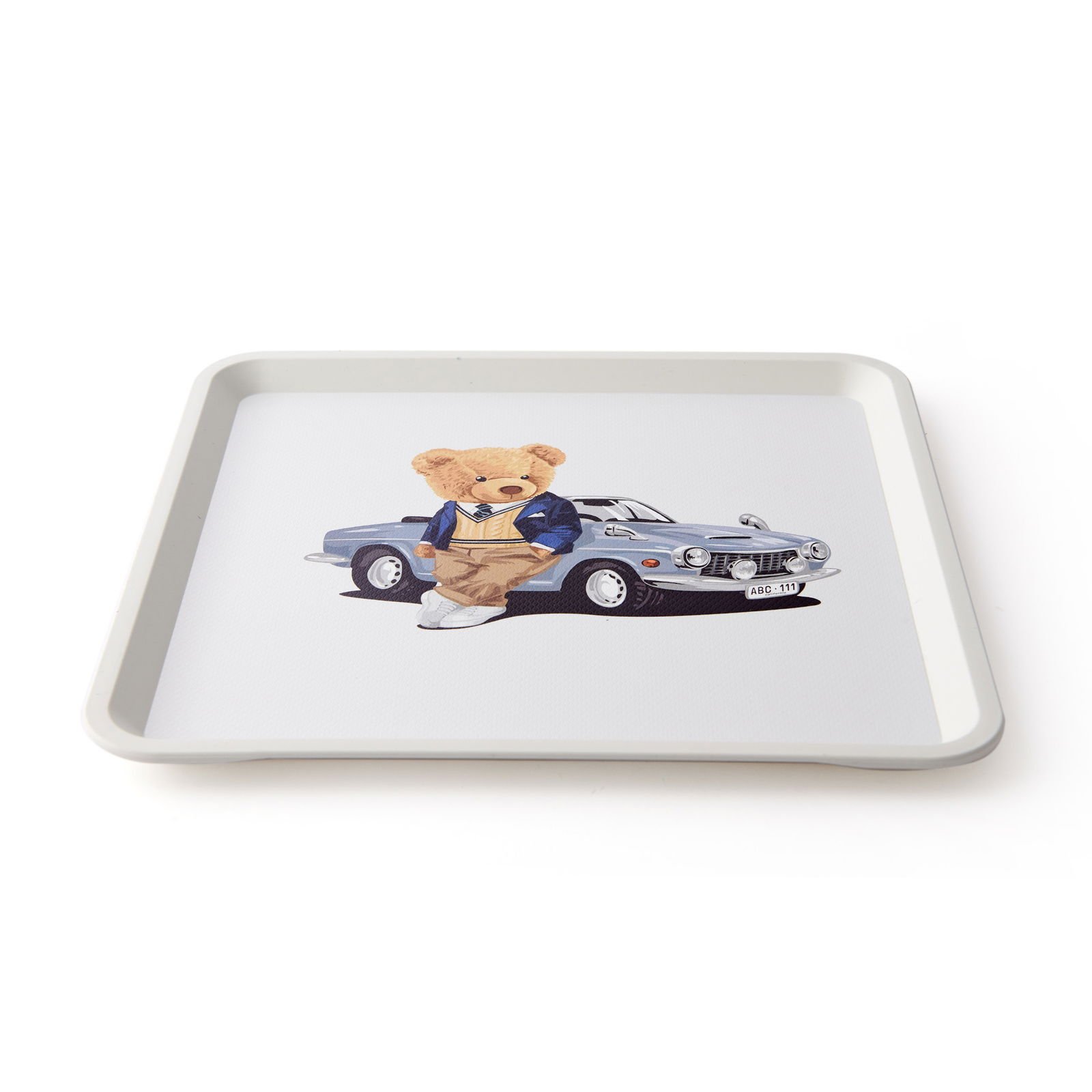 Home Teddy Bear Kare Tepsi - 32,5x32,5 cm