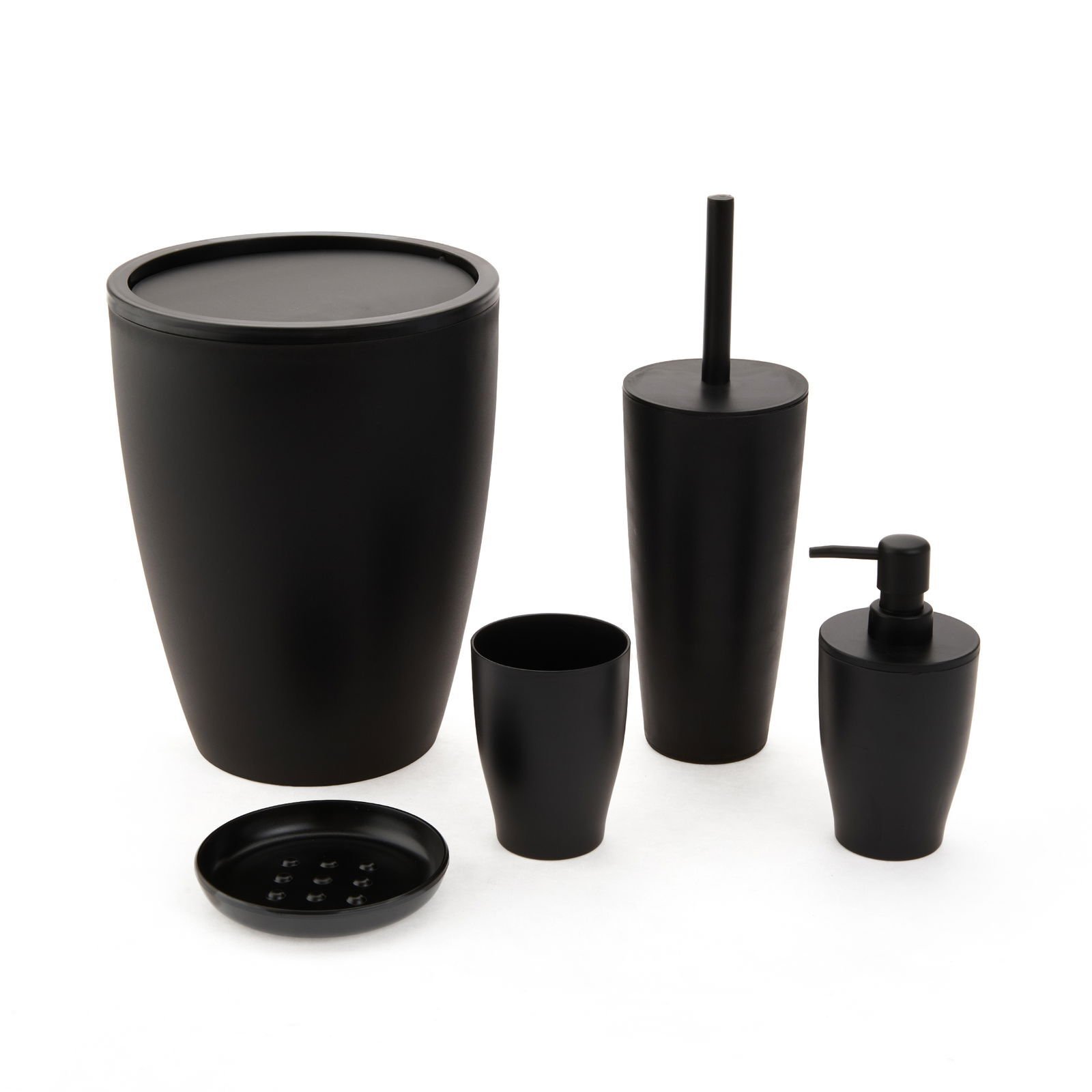 Pure 5'li Banyo Seti - Siyah