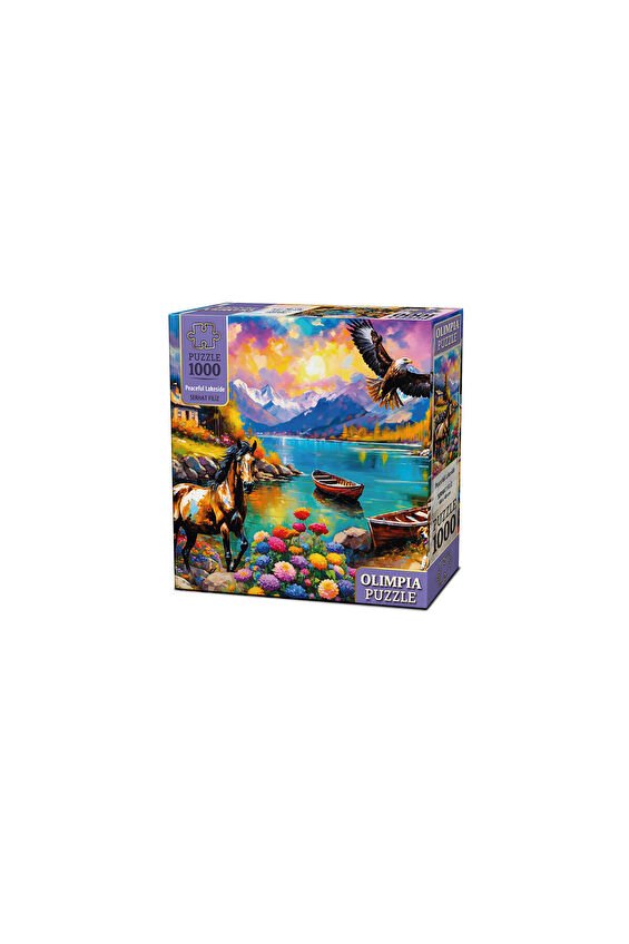 Olimpia Puzzle Huzurlu Göl 1000 Parça