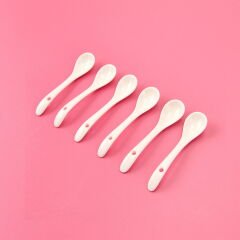 Porselen Çay Kaşığı - Beyaz