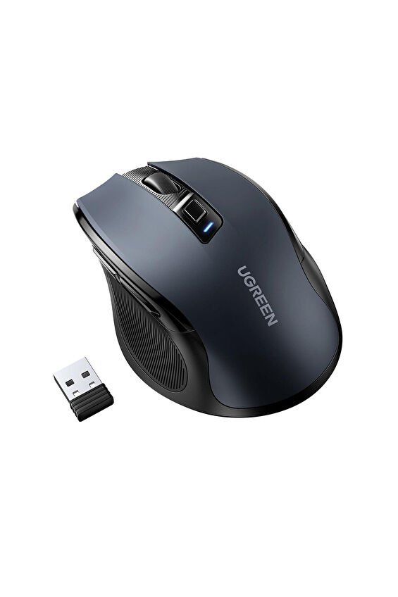UGREEN Dual Mode 2.4GHz Kablosuz ve Bluetooth 4000DPI Sessiz Optik Mouse 90855