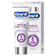 Oral-B Pro 3D White Clinical Parlak Beyaz 75 Ml