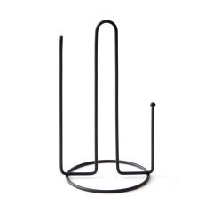 Tezgah Üstü Kağıt Havlu Tutucu - Siyah - 15,5x13,5x27,5 cm