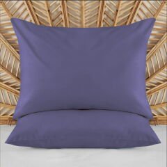Soft Basic 2'li Yastık Kılıfı - Lacivert - 50x70 cm