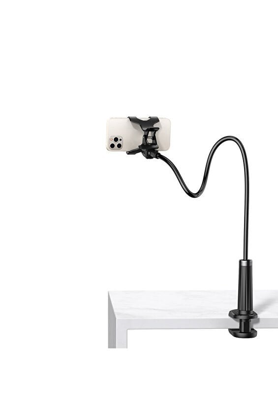 UGREEN Flexible Esnek Yatak Masa Telefon Tutucu Siyah 80906