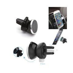Mıknatıslı Telefon Tutucu - Siyah - 7 cm