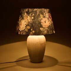 Design Mondavia Handmade Abajur - Gri / Renkli