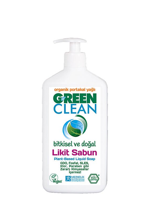 Green Clean Bitkisel Likit Sabun 500 ml