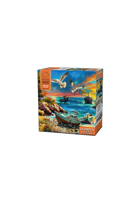 Olimpia Puzzle Deniz Fenerinde Gün Batımı