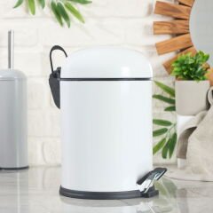 Bath Bon Çöp Kovası - Beyaz - 5 lt