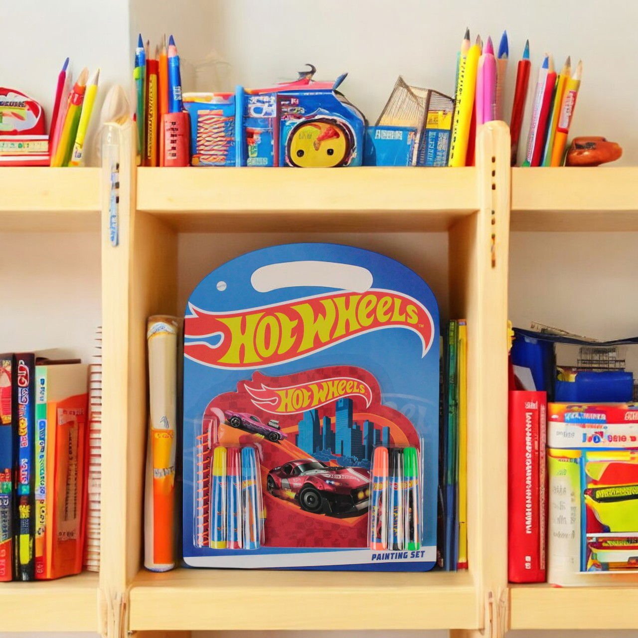 Hot Wheels Kırtasiye Seti - Renkli