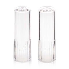 Time Kristal Tuzluk Biberlik - Şeffaf - 12 cm