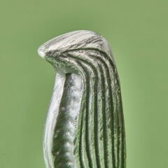 Deco Serçe Dekor - Füme / Gümüş - 24 cm