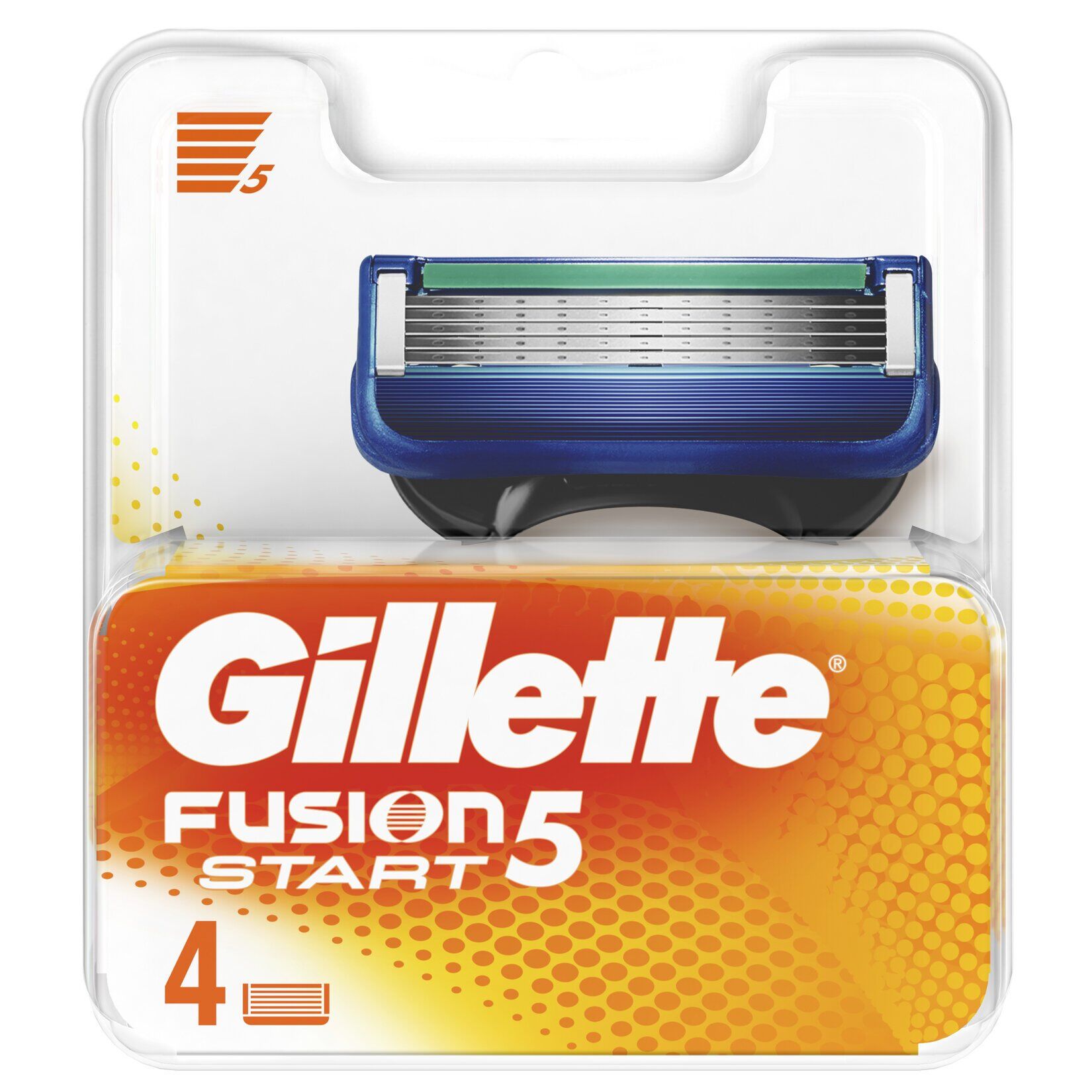 Gillette Fusion Start 4 Adet Yedek Bıçak