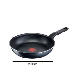 Titanyum 2X Xl Force Difüzyon Tabanlı Tava - Siyah - 26 cm