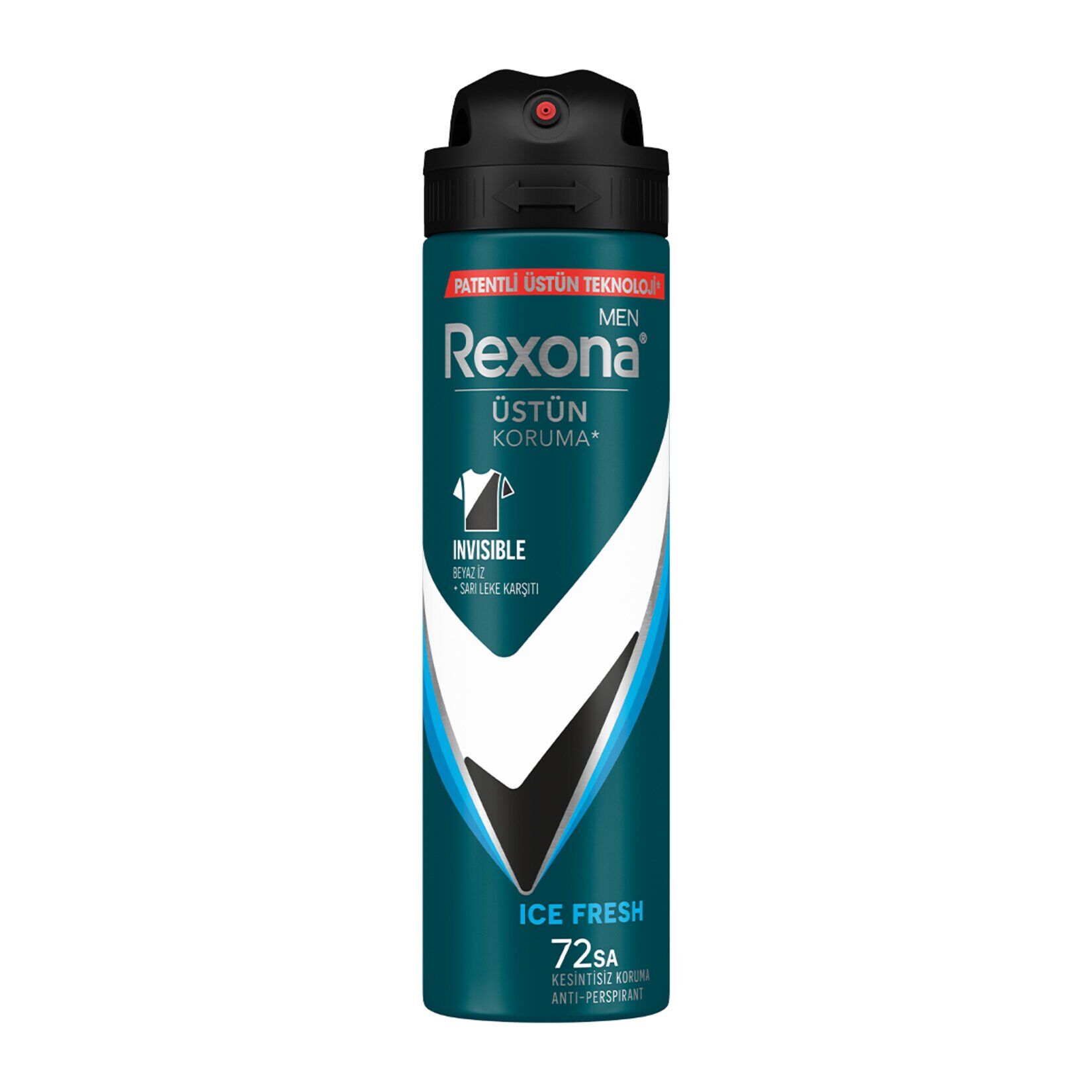 Rexona Men Erkek Sprey Deodorant Invisible Ice Fresh 150 ml