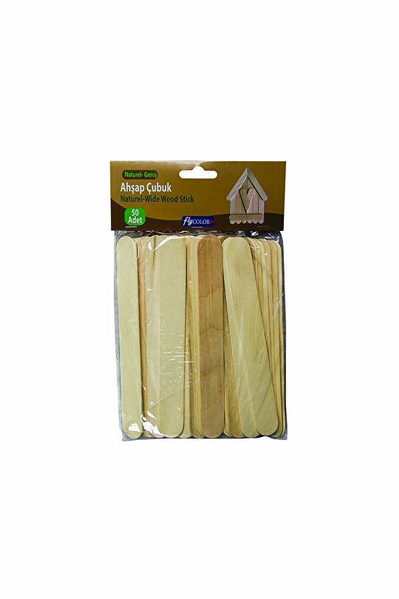 Ahşap Çubuk Fly Naturel Genıs 1149