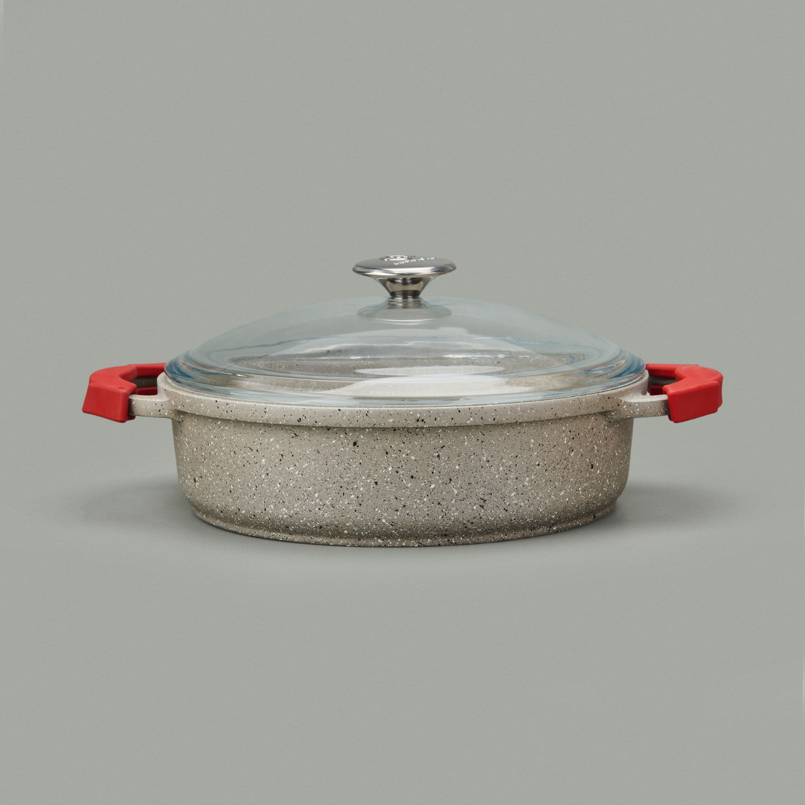 Döküm Karnıyarık Tenceresi - Siyah - 26 cm