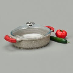 Döküm Karnıyarık Tenceresi - Siyah - 26 cm