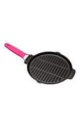 Lava Döküm Silikon Saplı Izgara Tavası 23 cm