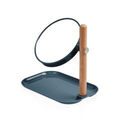 Orginazerli Banyo ve Makyaj Aynası - Antrasit