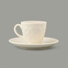 Kitchen Hammer 6'lı Kahve Fincan Takımı - Krem - 90 ml