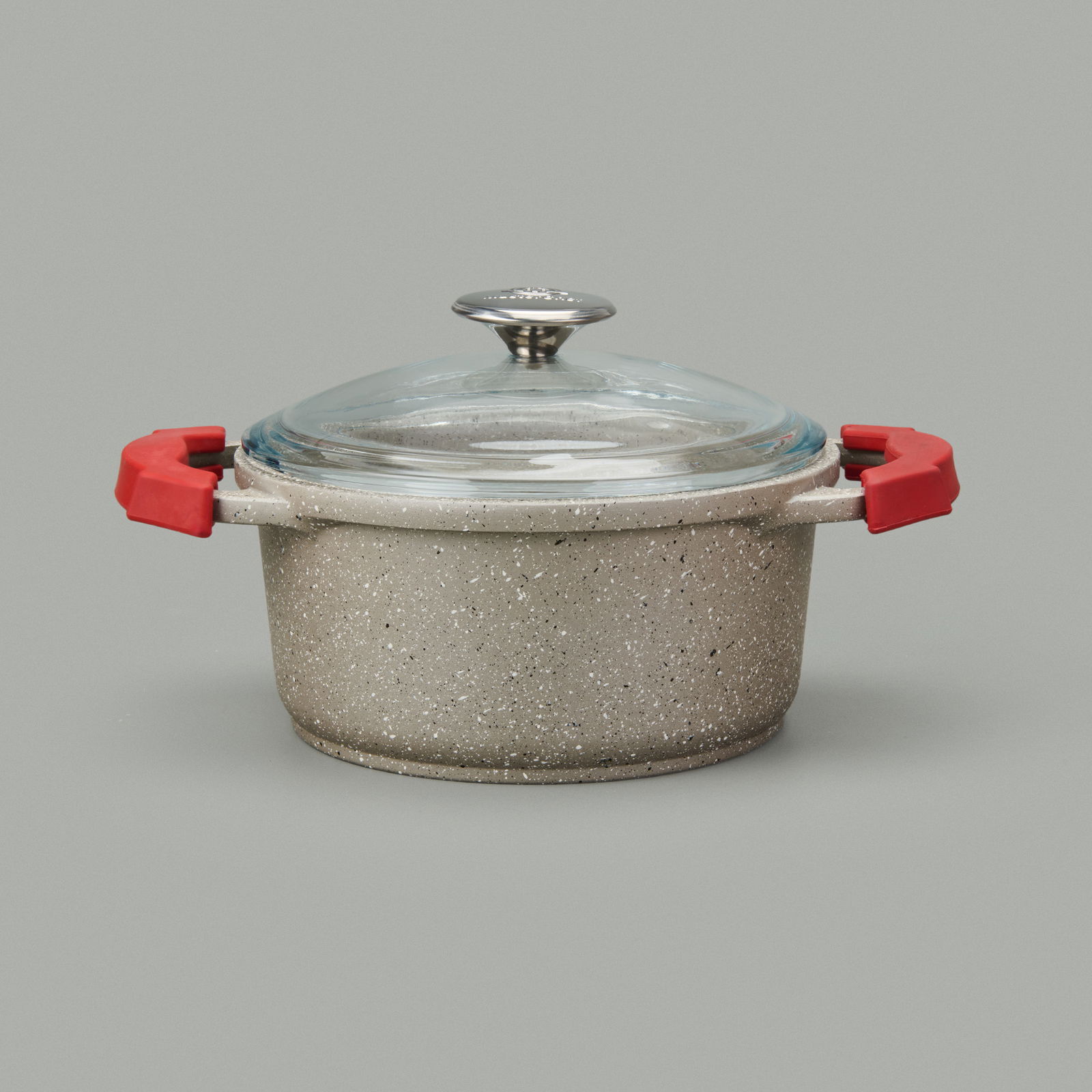 Döküm Tencere - Siyah - 20 cm