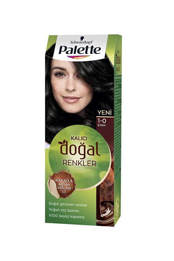 Palette Natural Saç Boyası 1.0 Siyah