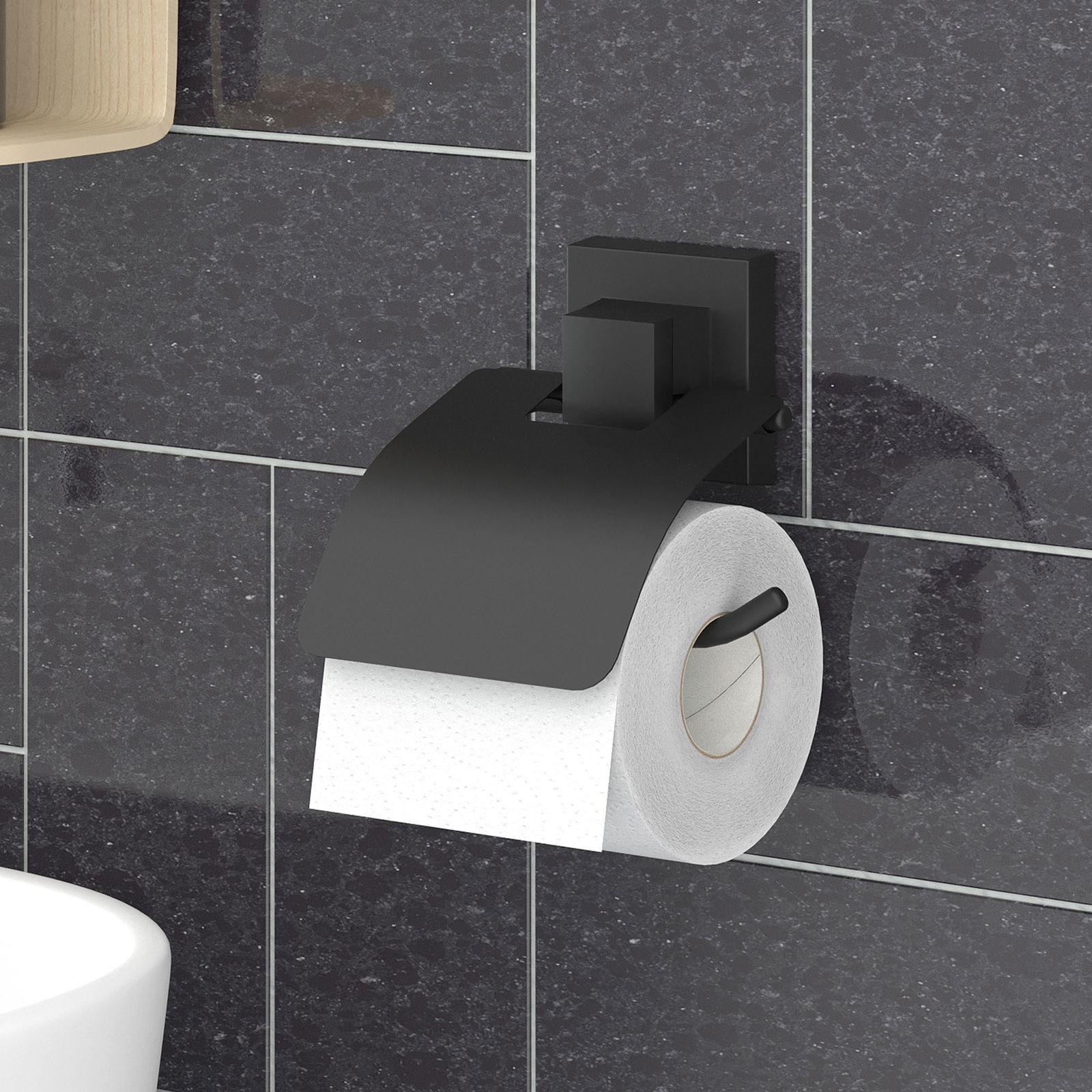 Easy Fix Kapaklı Tuvalet Kağıtlığı