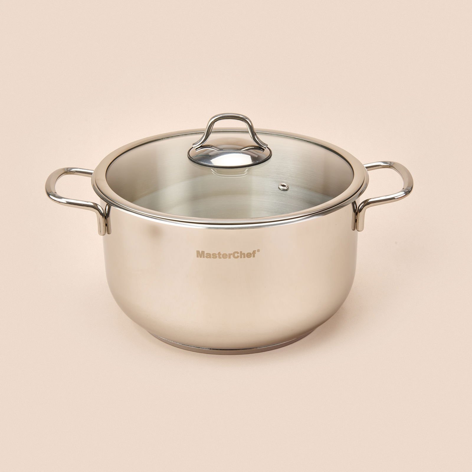 Paslanmaz Çelik Tencere - Gri - 24 cm