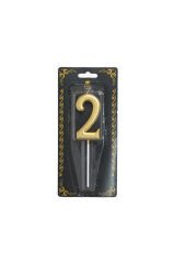 Rakam Mum 2 Numara Altın