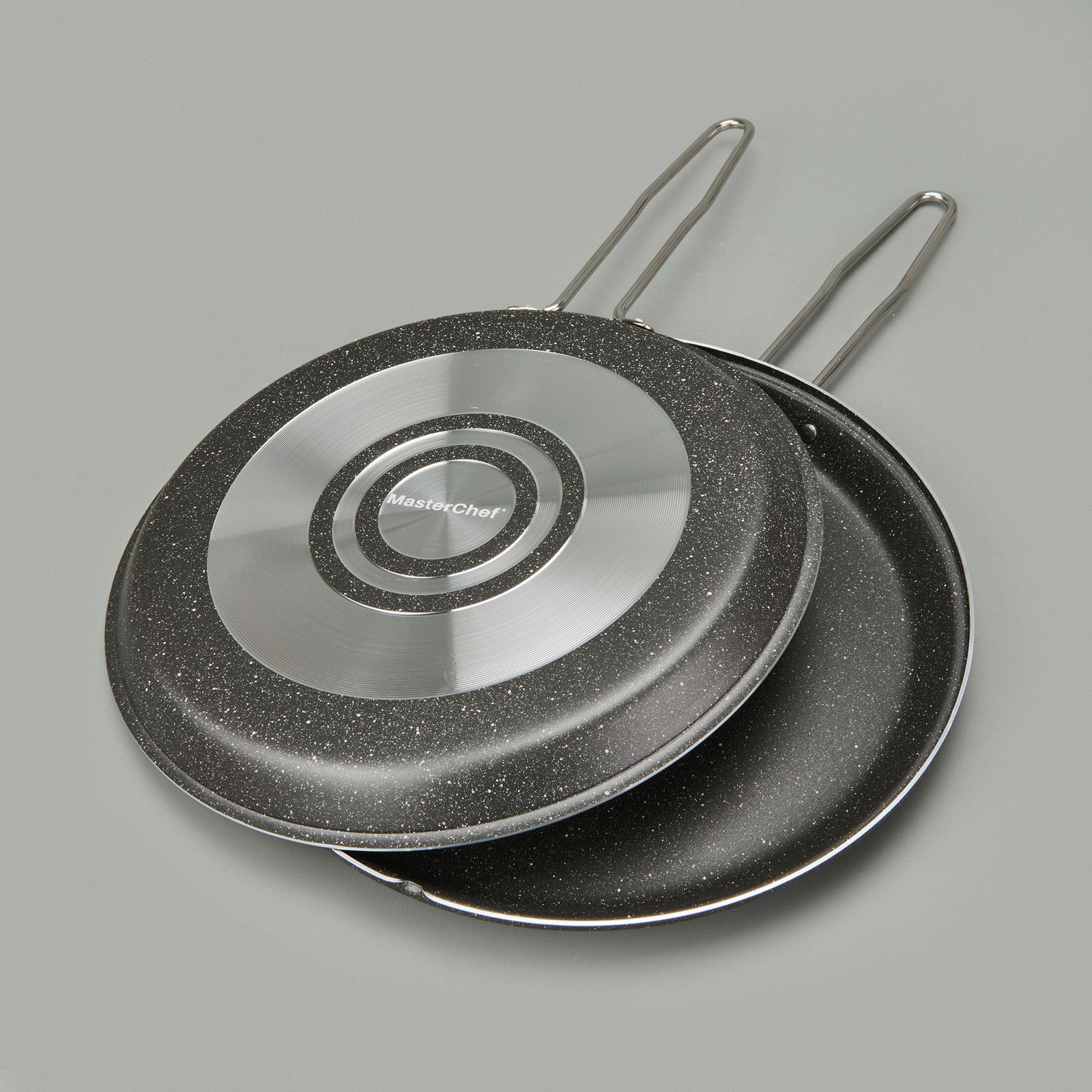 İkiz Balık Tavası - Siyah - 32 cm