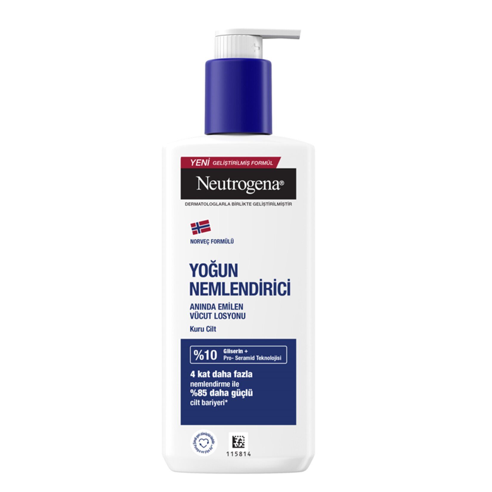 Neutrogena Yoğun Bakım Vücut Losyonu 250 Ml